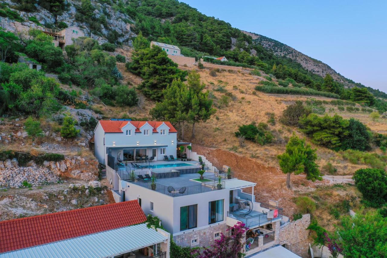 Villa Kruna With Breathtaking View Murvica  Luaran gambar