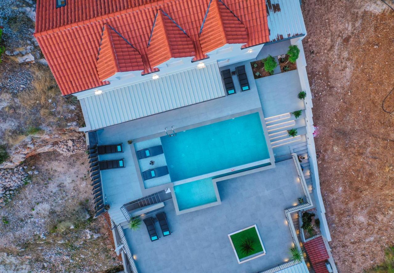 Villa Kruna With Breathtaking View Murvica  Luaran gambar