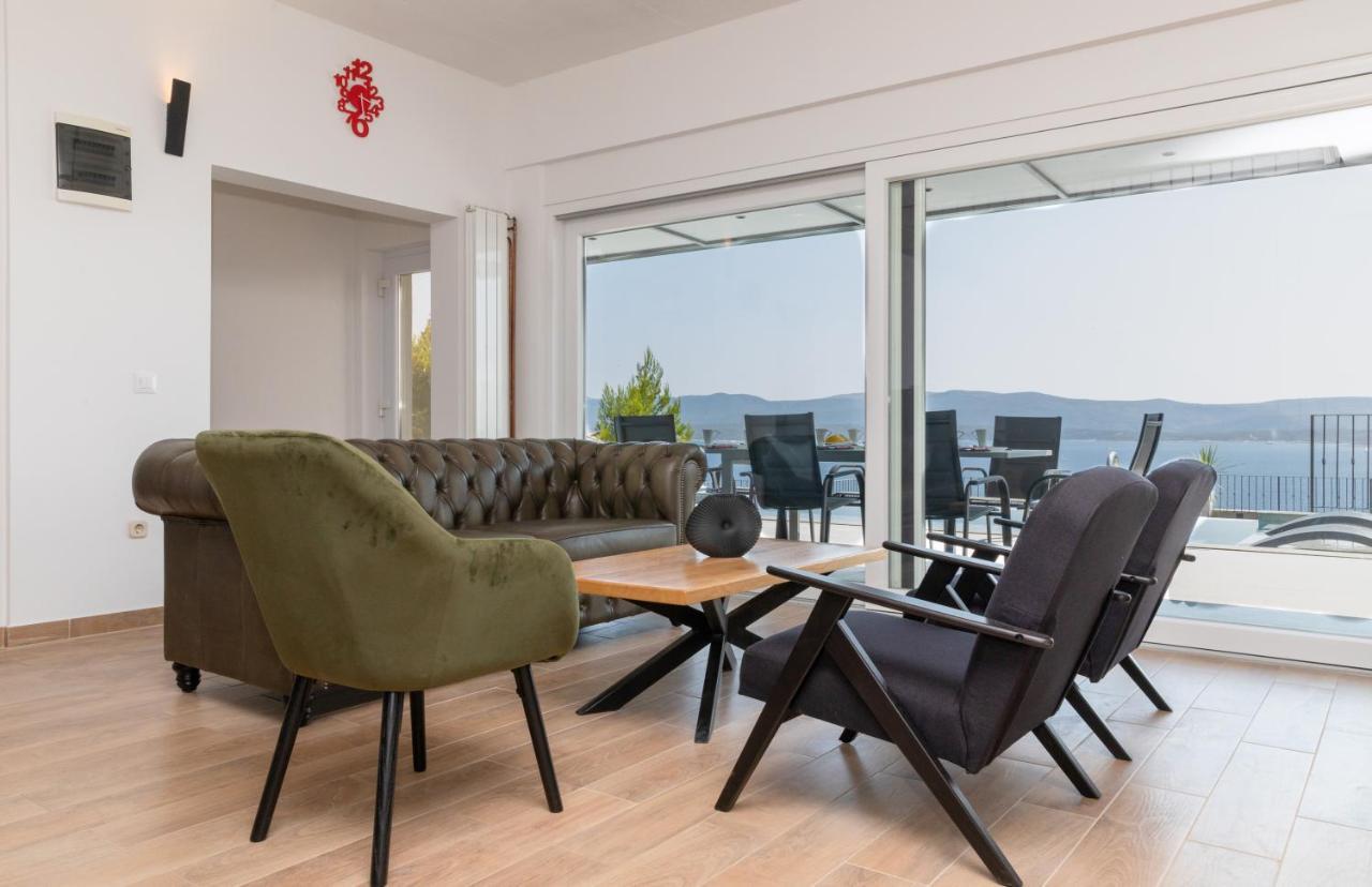 Villa Kruna With Breathtaking View Murvica  Luaran gambar