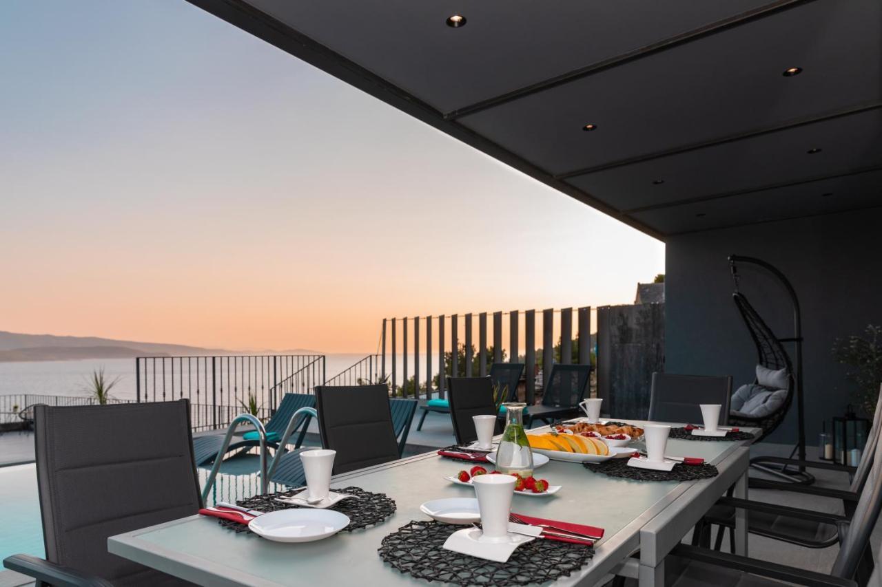 Villa Kruna With Breathtaking View Murvica  Luaran gambar