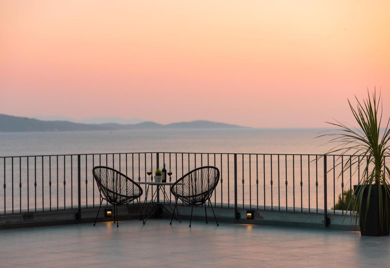 Villa Kruna With Breathtaking View Murvica  Luaran gambar