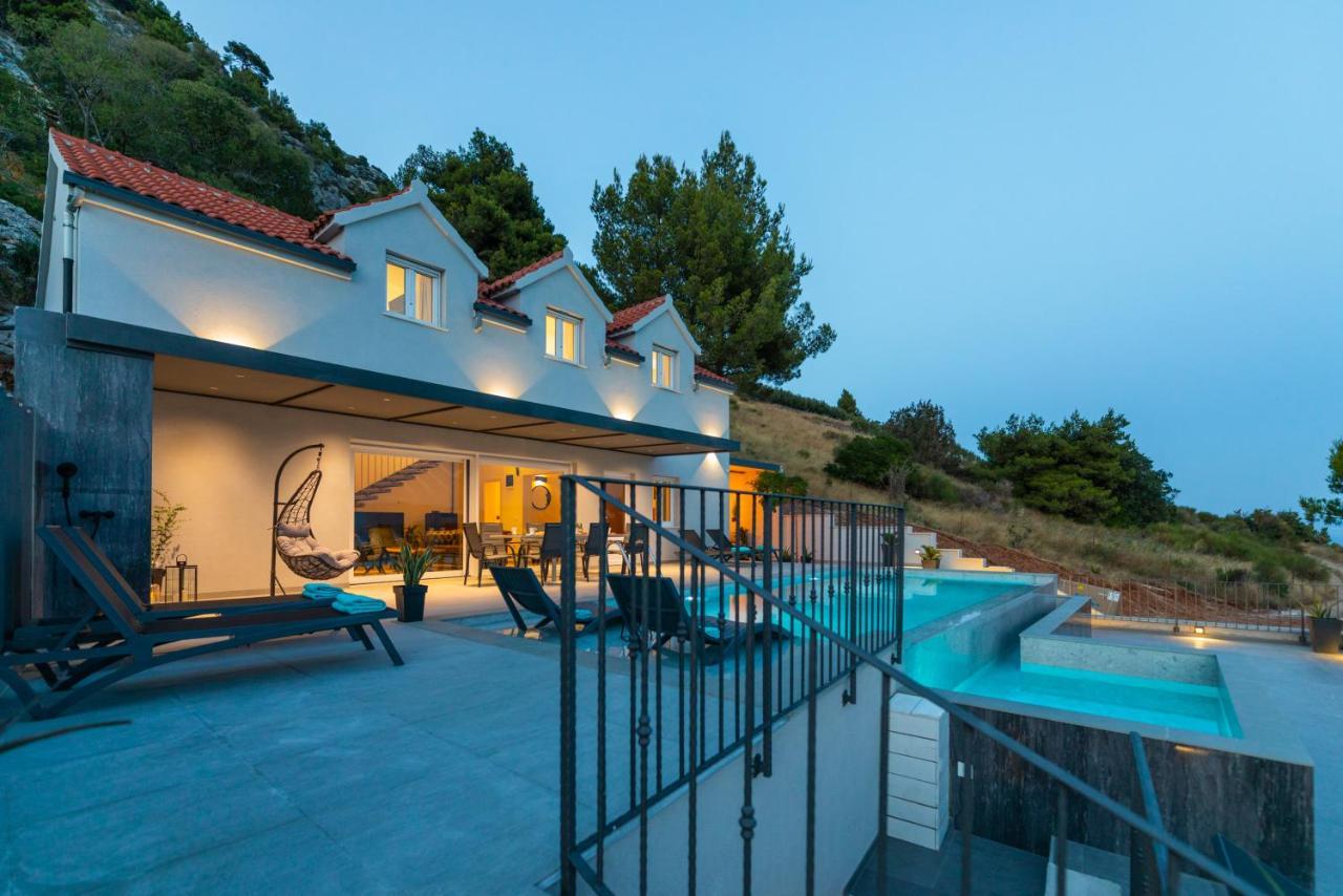 Villa Kruna With Breathtaking View Murvica  Luaran gambar