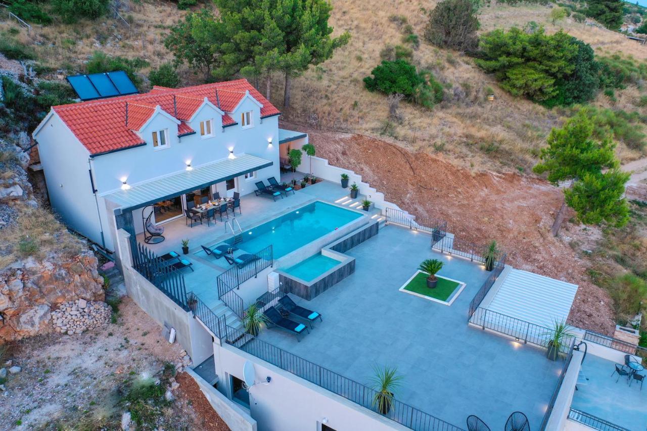 Villa Kruna With Breathtaking View Murvica  Luaran gambar