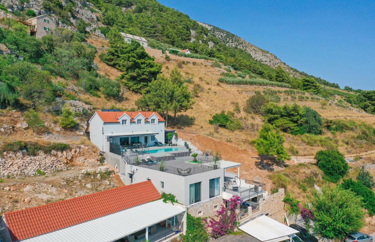 Villa Kruna With Breathtaking View Murvica  Luaran gambar
